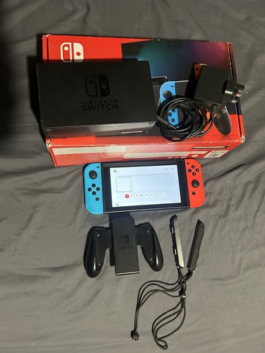 Nintendo switch boxed with - boxed,