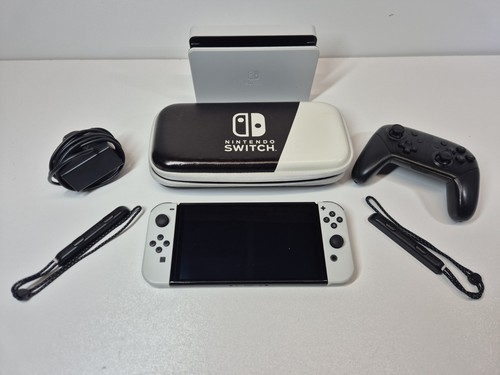 Nintendo switch oled white - nintendo,