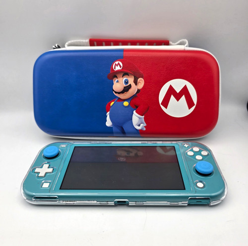 Nintendo switch lite turquoise - nintendo,