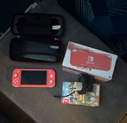 Nintendo switch lite coral - lite,