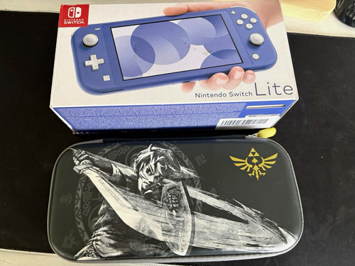 Nintendo switch lite blue - nintendo,