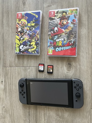 Nintendo switch grey with - grey, 4