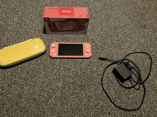 Nintendo switch lite coral - switch,