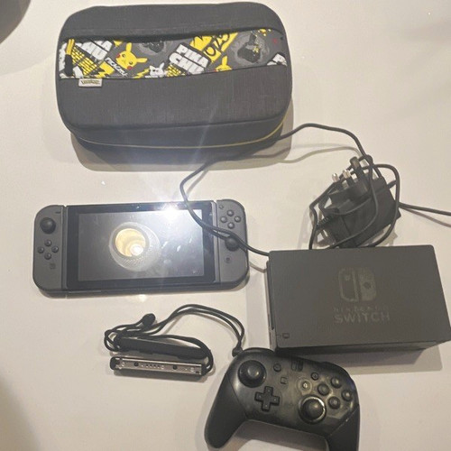 Nintendo switch grey - nintendo,