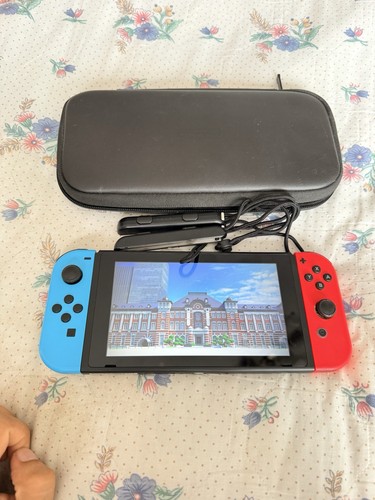 Nintendo switch neon blue - switch,