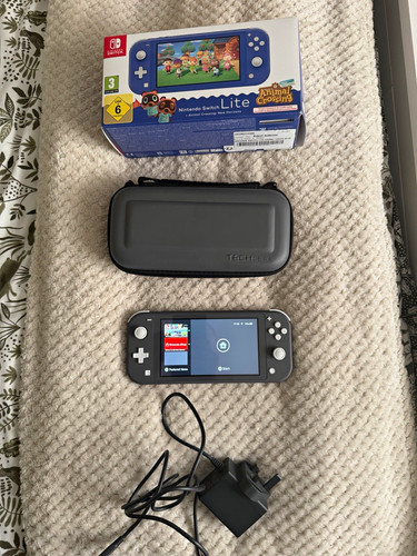 Nintendo switch lite grey 32gb - switch,