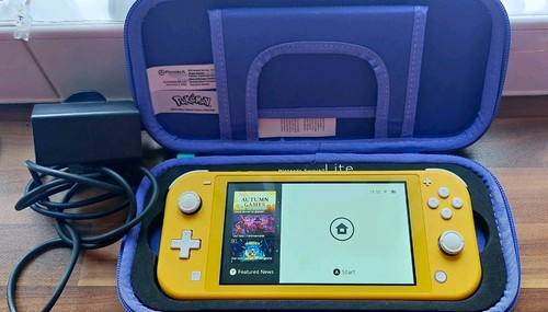Nintendo switch lite yellow - nintendo,
