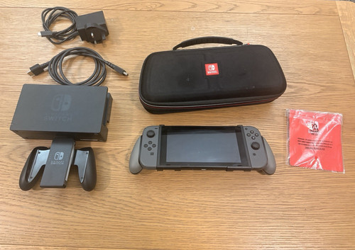 Nintendo switch console grey - nintendo,