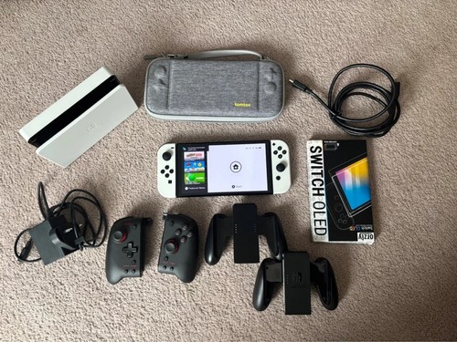 Nintendo switch oled white - oled,
