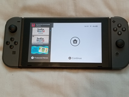 Nintendo switch console grey - switch,