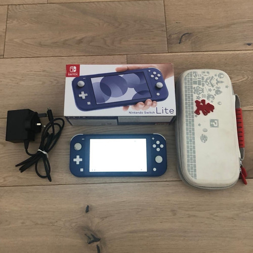 Nintendo switch lite - nintendo, blue
