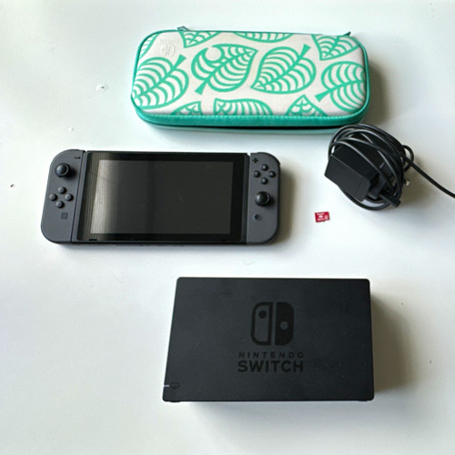 Nintendo switch grey black - switch, grey/black